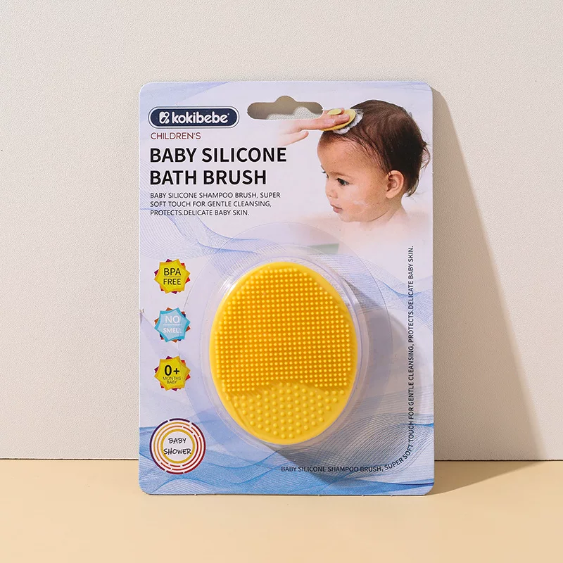 Baby Silicone Massage Shampoo Brush