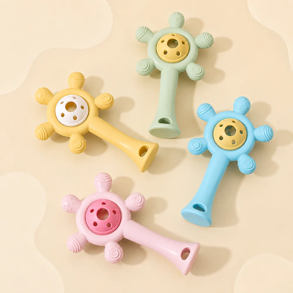 Baby Cartoon Ferris Wheel Teether Rattle