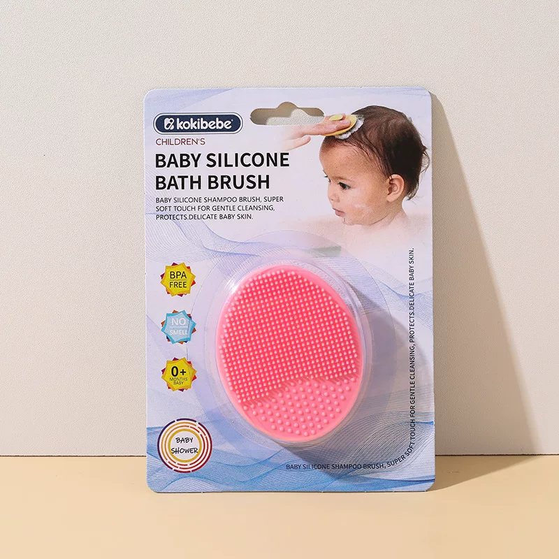 Baby Silicone Massage Shampoo Brush