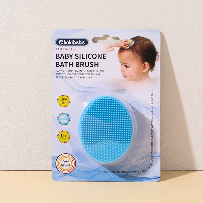 Baby Silicone Massage Shampoo Brush