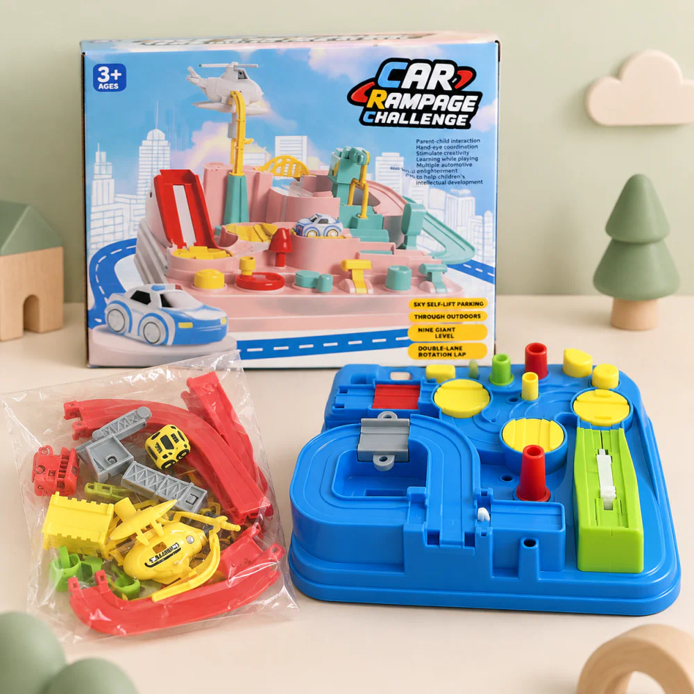 9-Level Car Adventure Track Toy