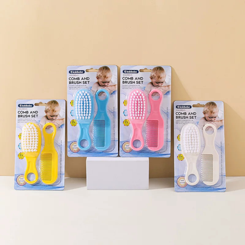 Newborn Baby Comb and Brush Set