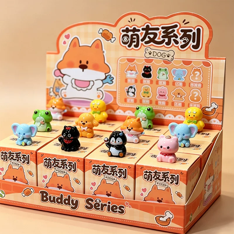 Buddy Series Cute Animal Blind Box Mini Figure