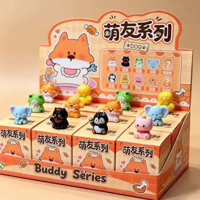 Buddy Series Cute Animal Blind Box Mini Figure