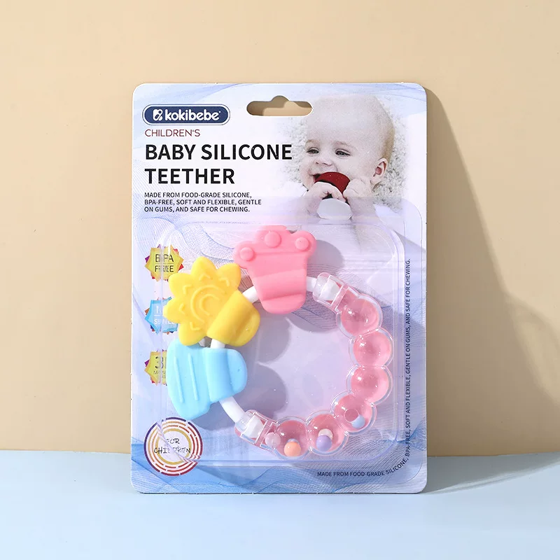 Baby Silicone Bell Teether