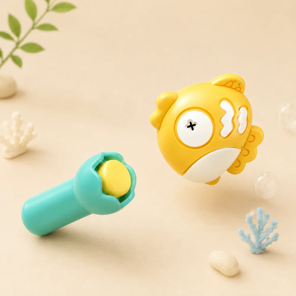 2-in-1 Voice Control Bird Cage Aquarium Toy with Light and Music