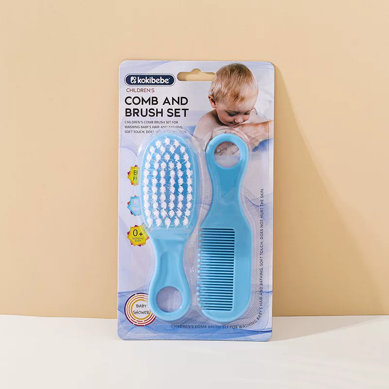 Newborn Baby Comb and Brush Set