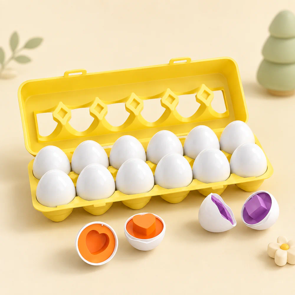 Smart Egg Shape Matching Toy for Kids