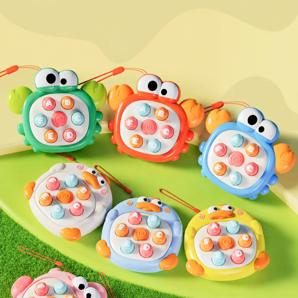 Cute Animal Whack A Mole Press and Play Toy