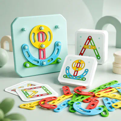 Montessori Geometry Matching Puzzle Toy