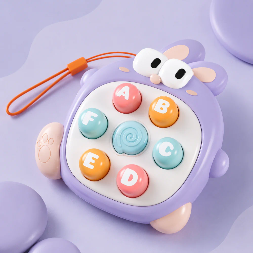 Cute Animal Whack A Mole Press and Play Toy
