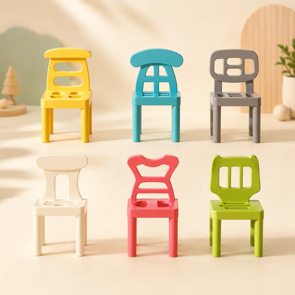 Chair Balance Stacking Blocks Toy for Kids