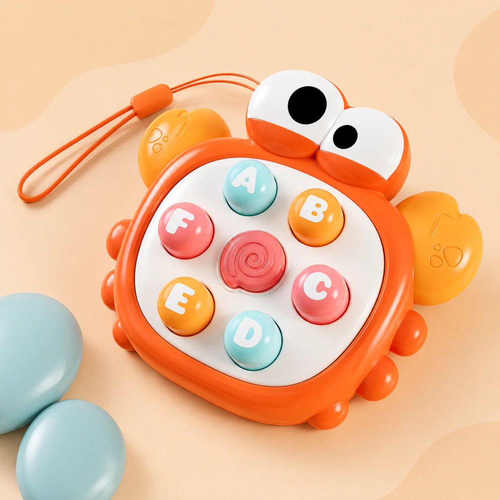 Cute Animal Whack A Mole Press and Play Toy
