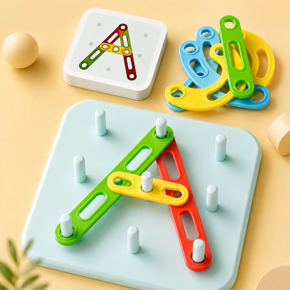 Montessori Geometry Matching Puzzle Toy