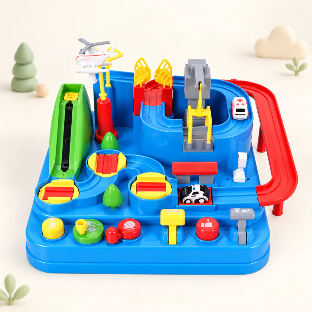 9-Level Car Adventure Track Toy
