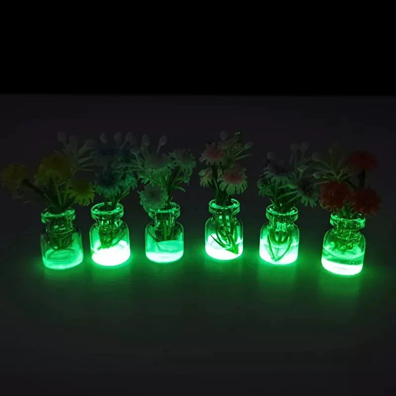 8 Piece Luminous Mini Flower Vase Set