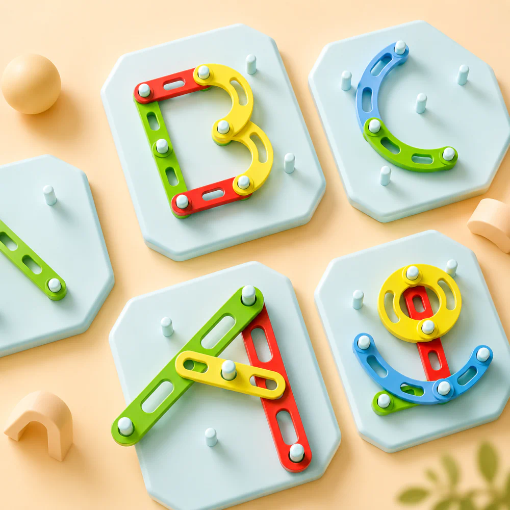 Montessori Geometry Matching Puzzle Toy