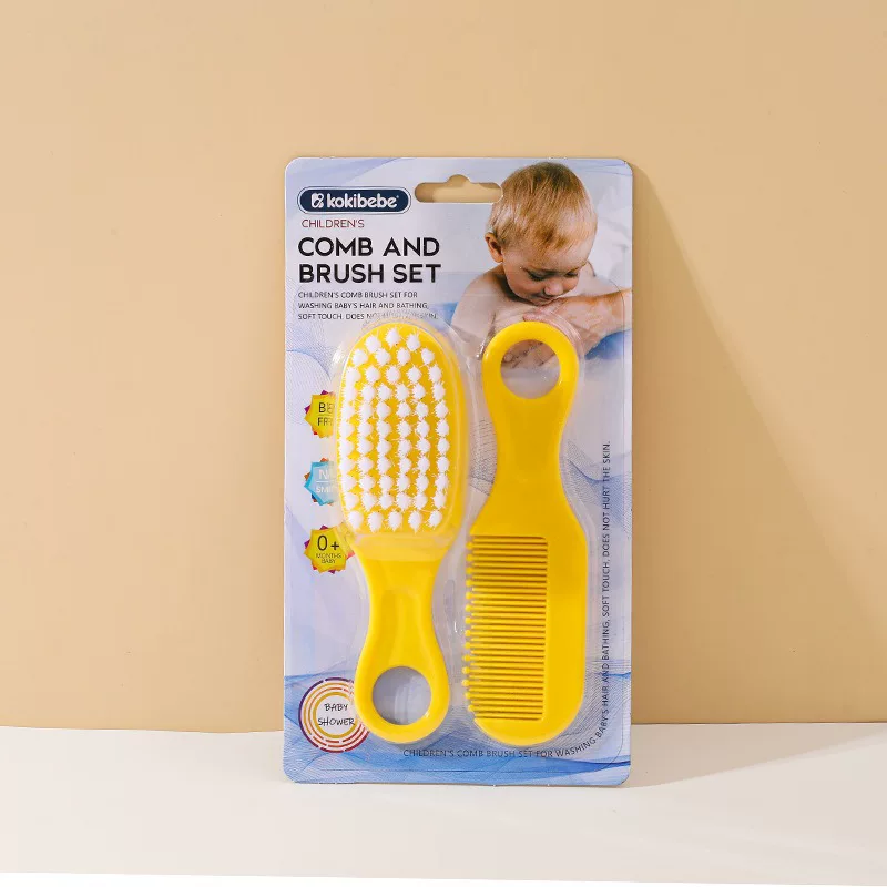 Newborn Baby Comb and Brush Set