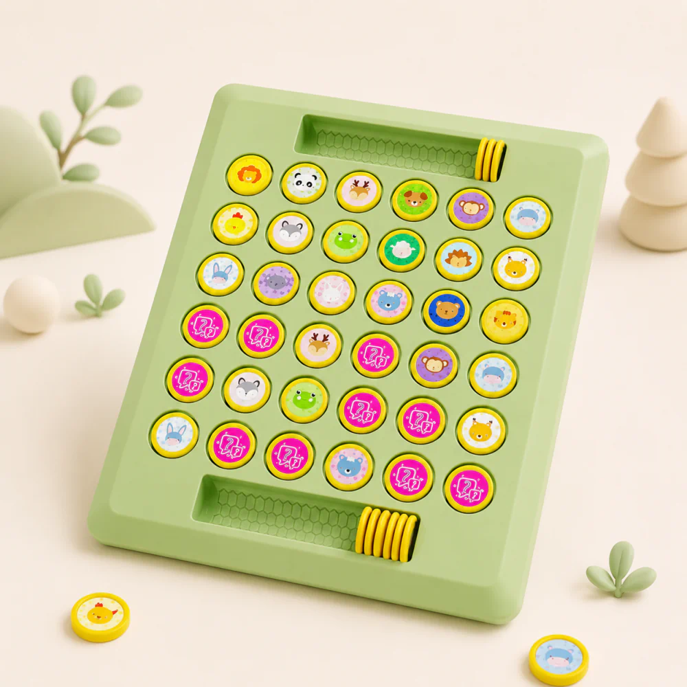 Animal Flip Chess Memory Matching Game for Kids