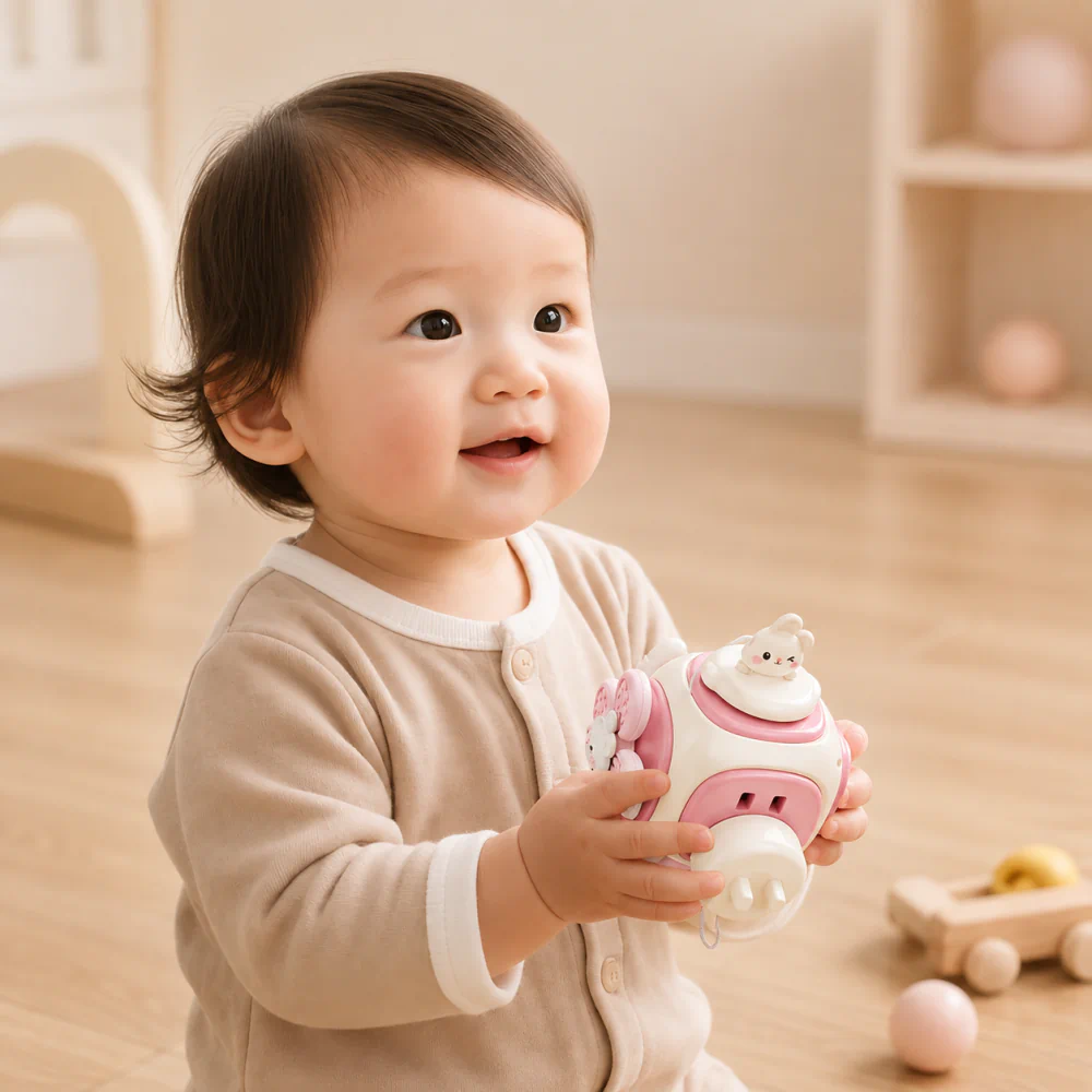 Six Sided Busy Ball Fine Motor Learning Toy
