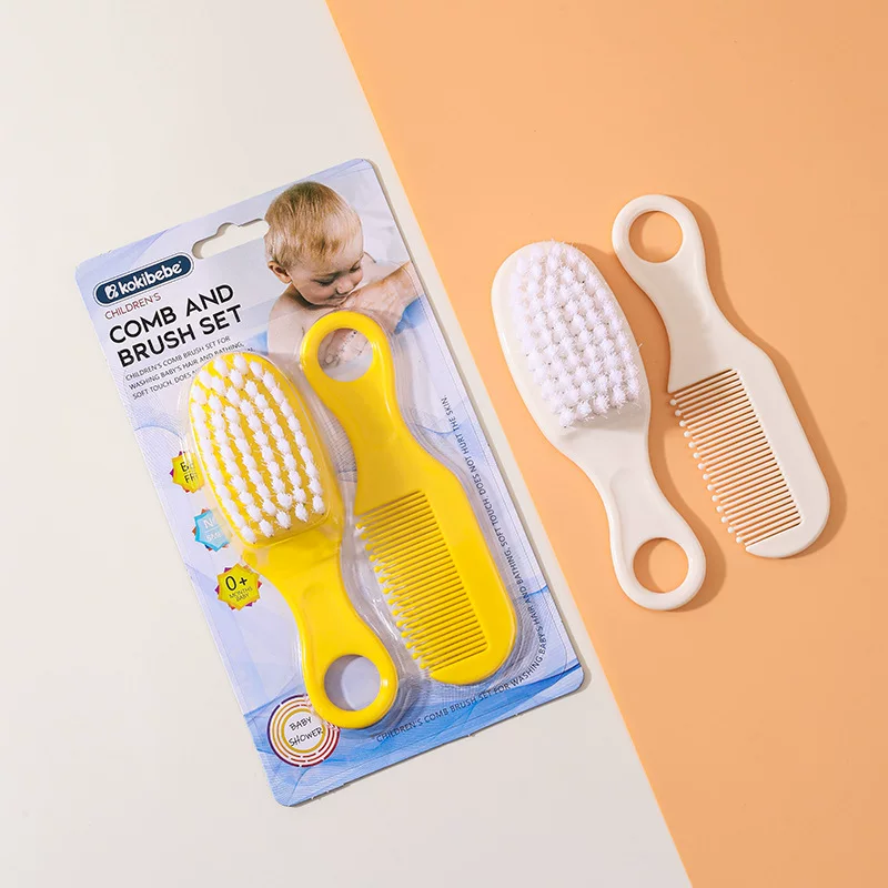 Newborn Baby Comb and Brush Set