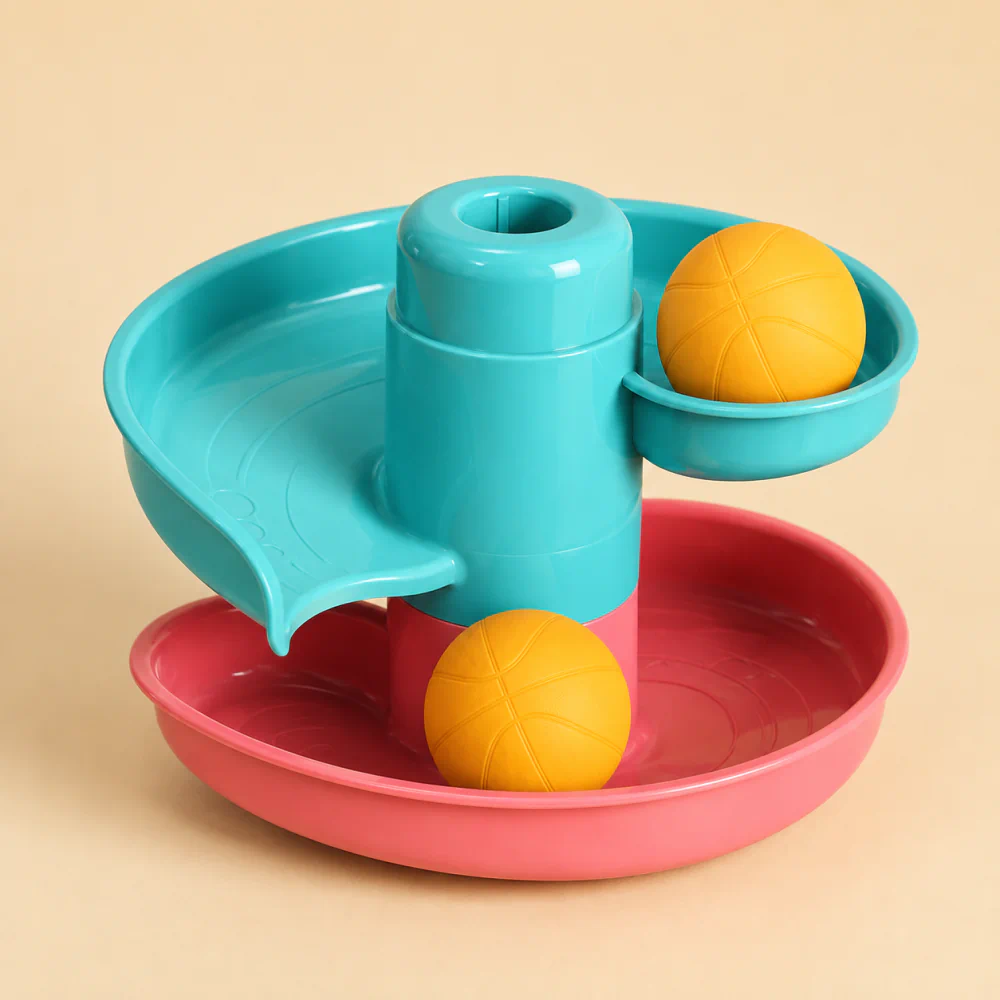 9-Layer Rolling Ball Tower Track Toy for Kids
