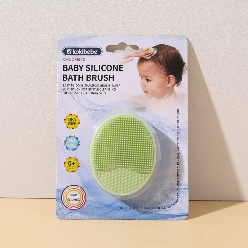 Baby Silicone Massage Shampoo Brush