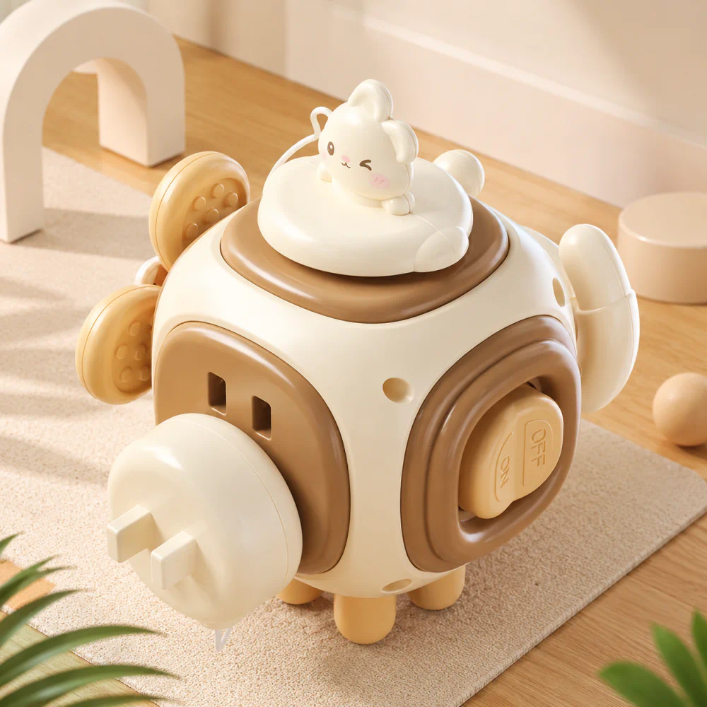 Six Sided Busy Ball Fine Motor Learning Toy