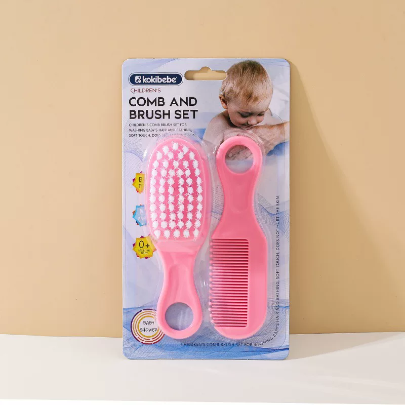 Newborn Baby Comb and Brush Set