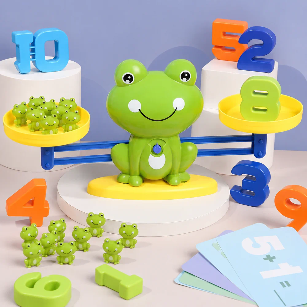 Frog Balance Math Learning Toy