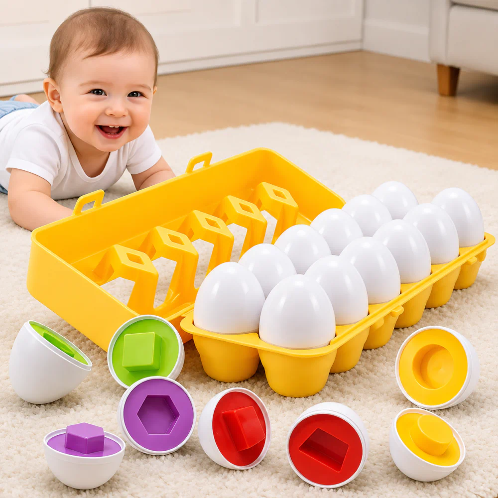 Smart Egg Shape Matching Toy for Kids